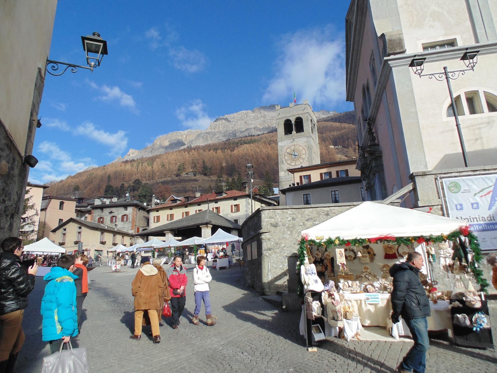 Bormio Italy Christmas market