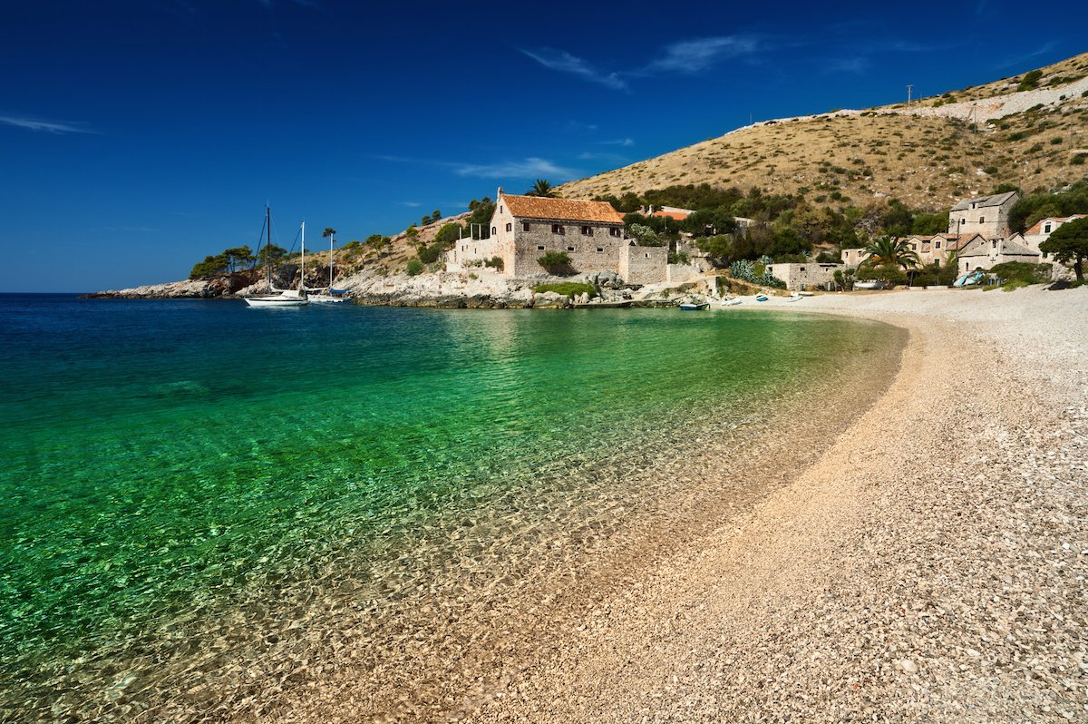 Croatian beach