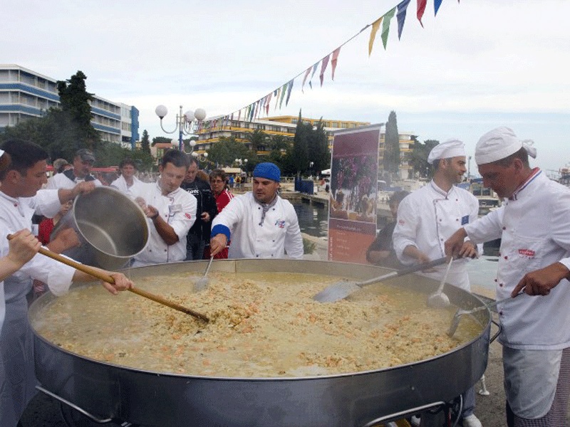Croatian food festival