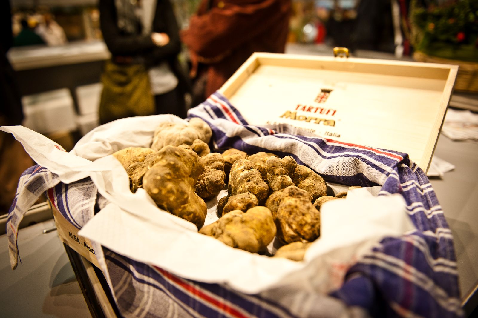White truffels