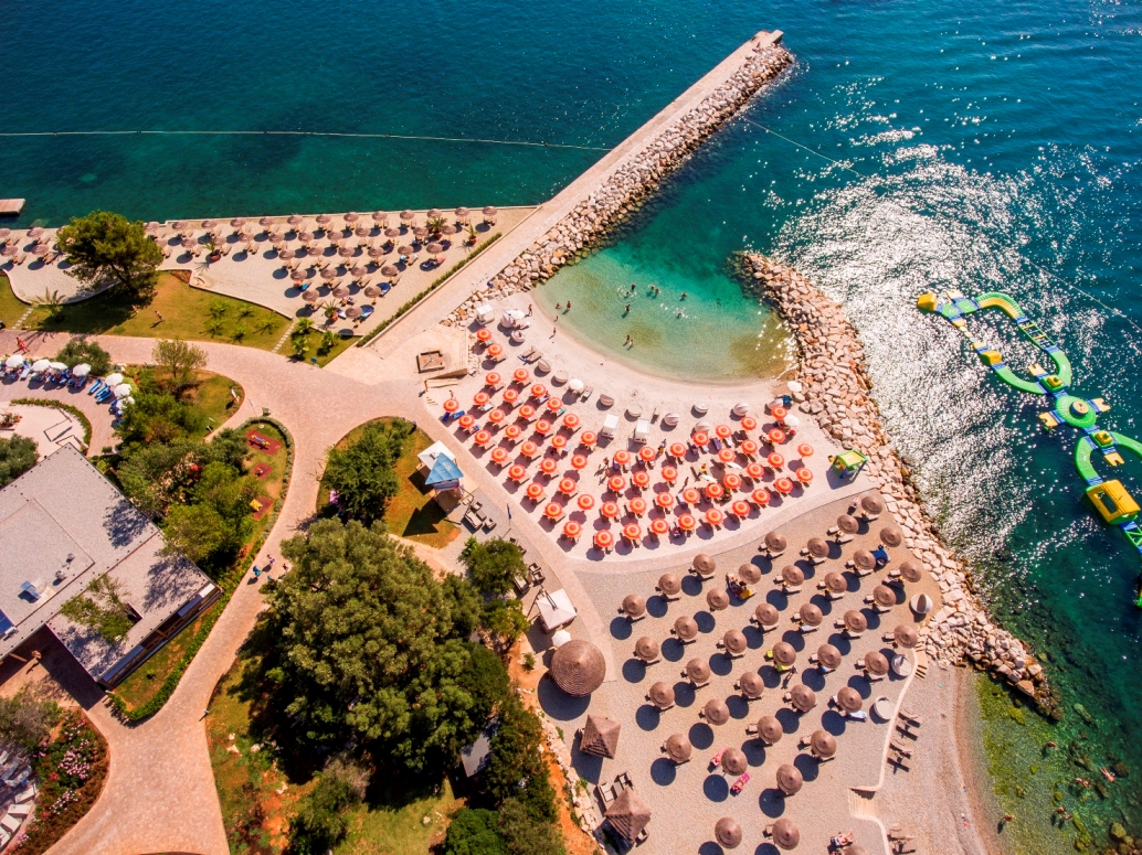 Valamar Isabella Island Resort Porec Croatia-78-Beach